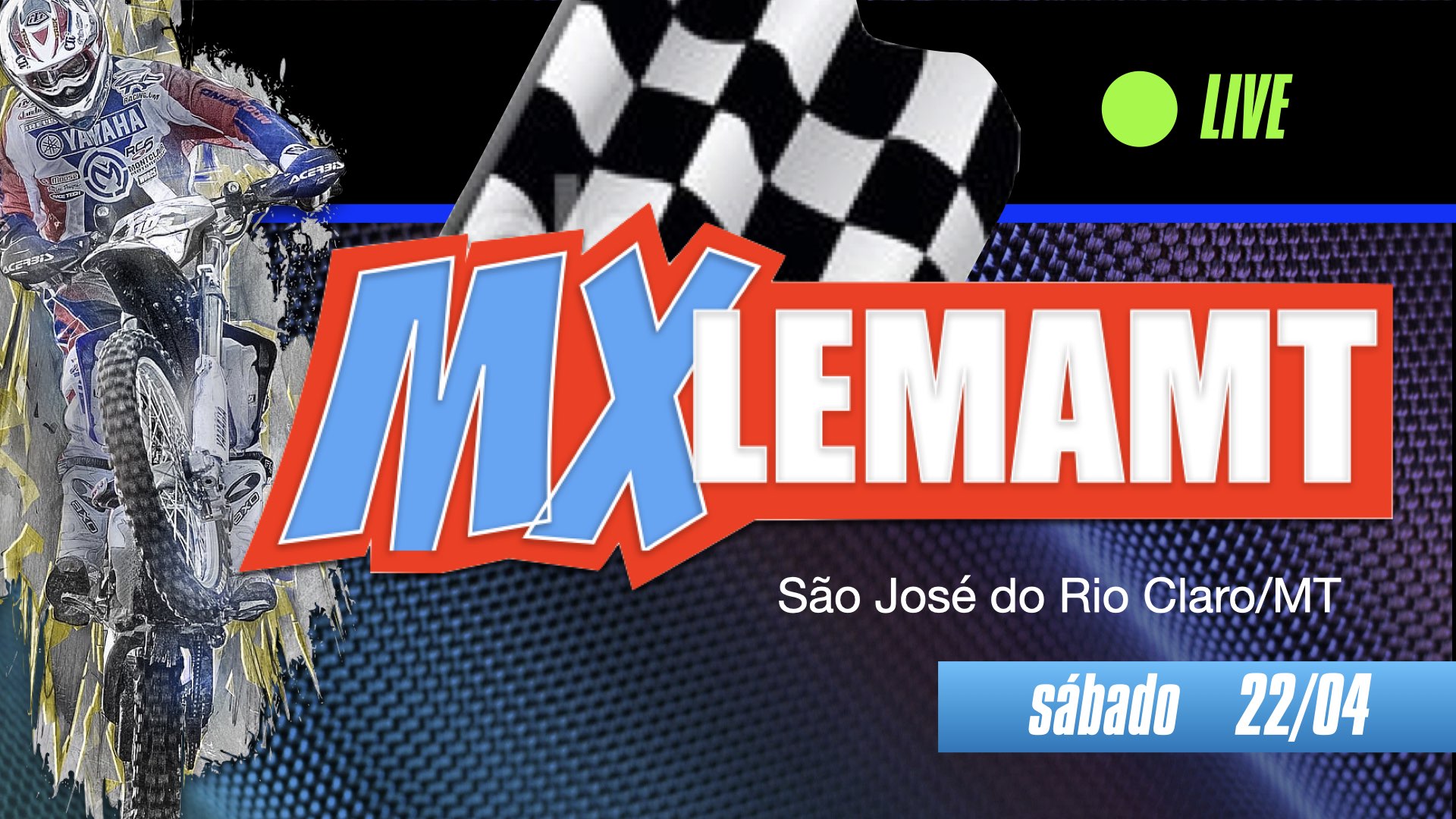 VÍDEO: Assista AO VIVO a abertura do motocross Lemamt em S. J. do Rio Claro/MT
