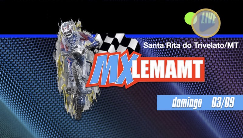 VÍDEO: Assista AO VIVO a 5ª etapa do Motocross Lemamt direto de S. Rita do Trivelato/MT